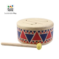 wooden toys plantoys wooden drum childrens enlightenment music percussion wooden early education musical instrument toy gift