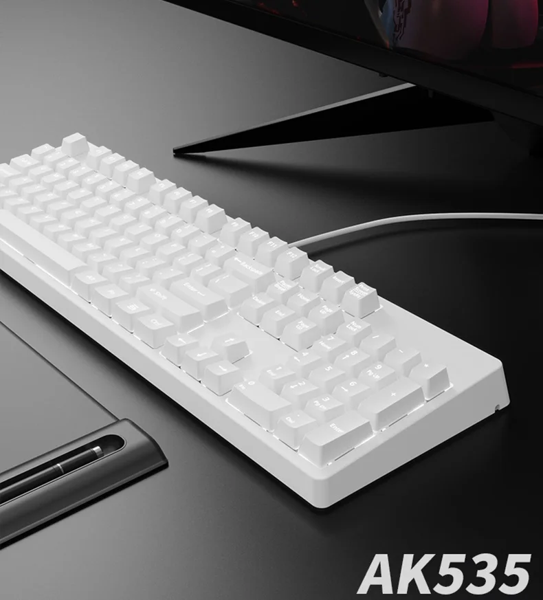 Клавиатура Ajazz AK535 Механическая Проводная с белосветильник кой клавиатура