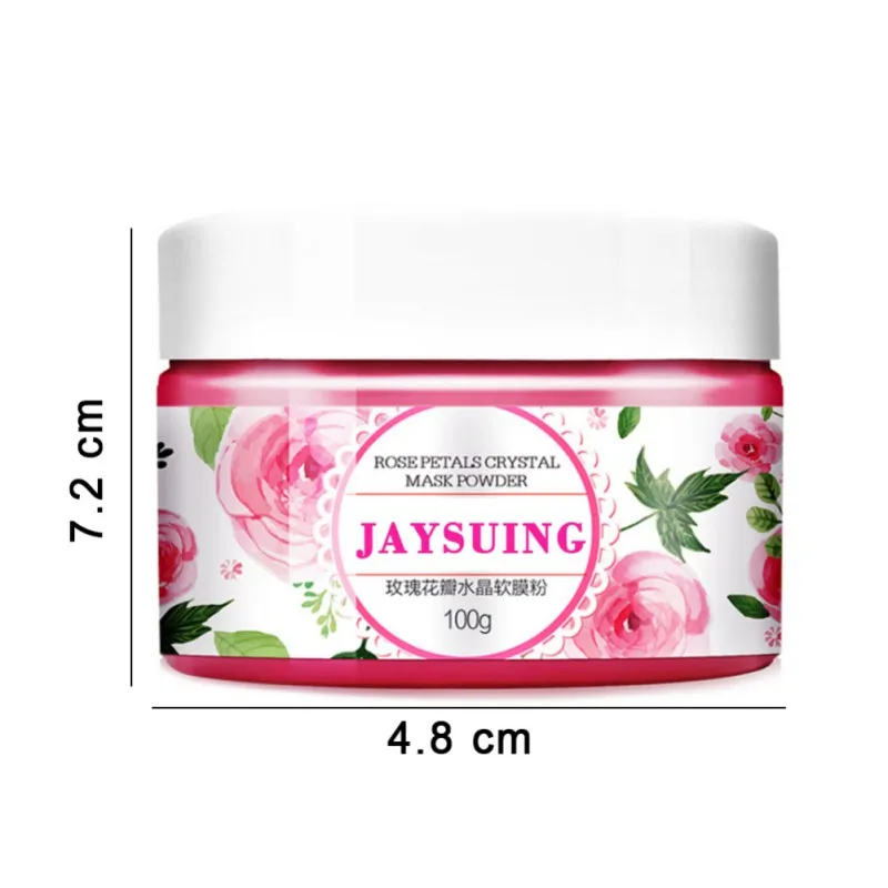 Натуральный органический кристаллический мягкий порошок с лепестками розы