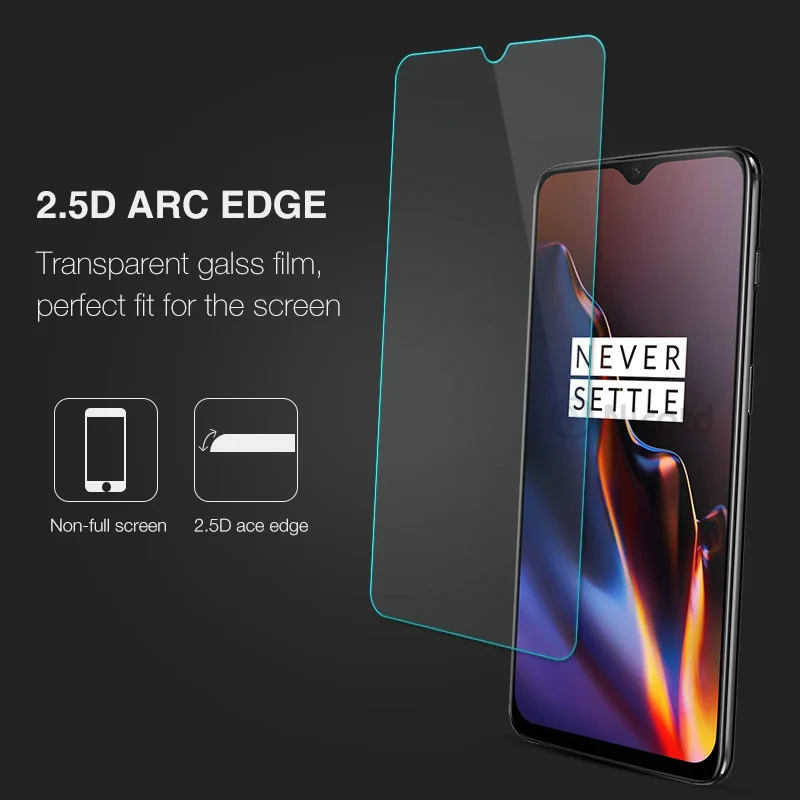 Закаленное стекло премиум класса для OnePlus 6 6T 5 5T 3 3T 2 X защитная пленка экрана 7T 7 HD
