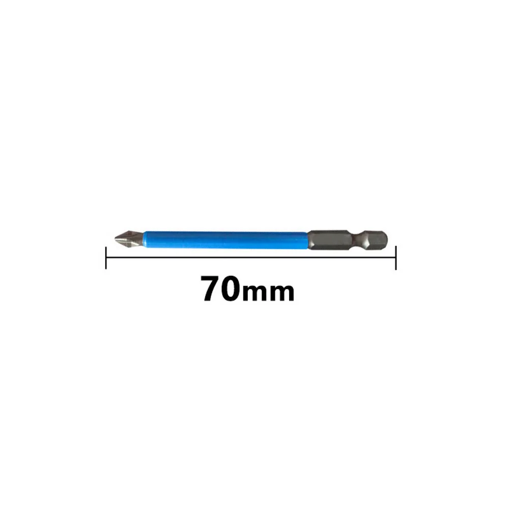 

1pc Screwdriver Bit Screw installation Wind batch Blue Drilling Anti slip