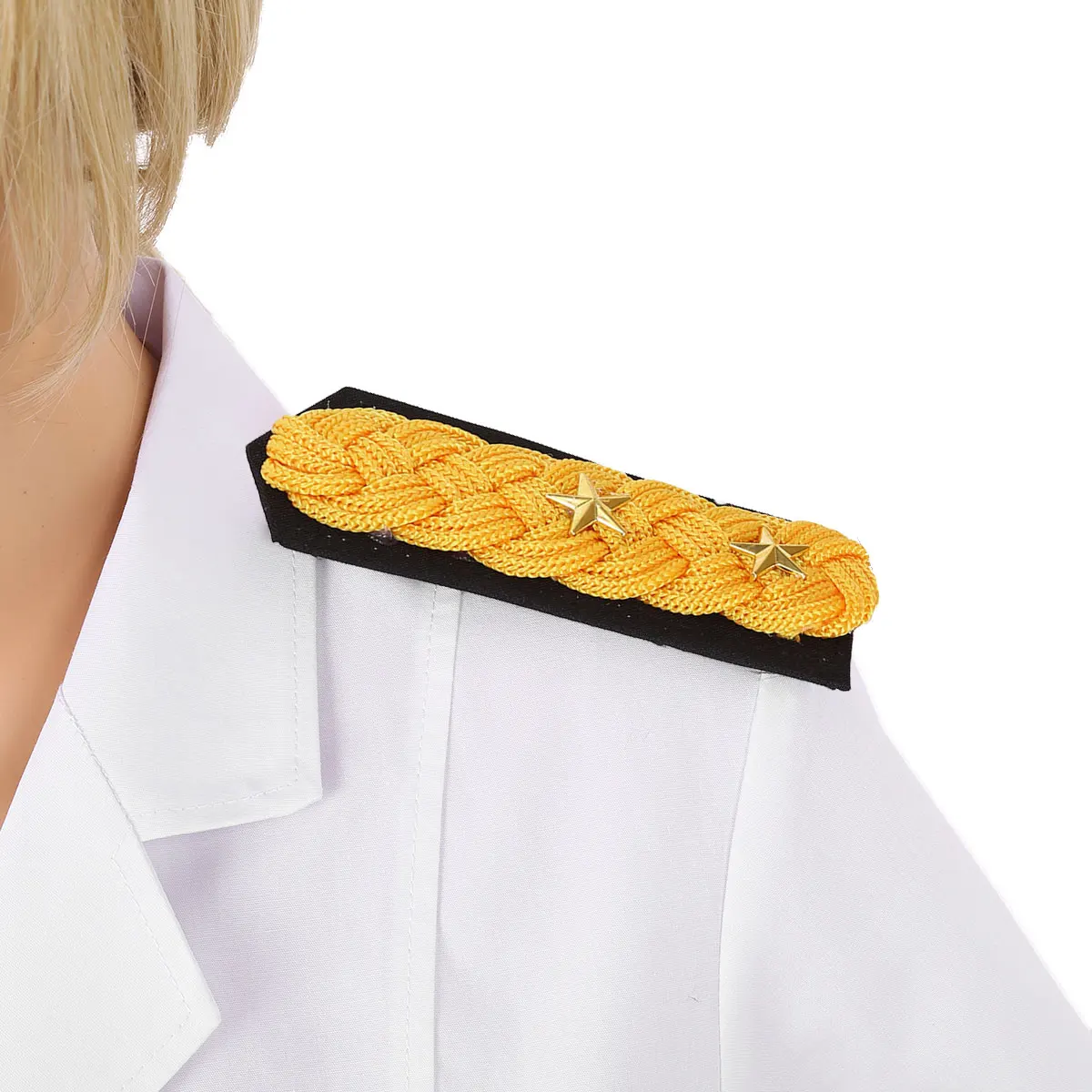 1 пара ручная работа Профессиональная форма Epaulet сделай сам плетеный шнур