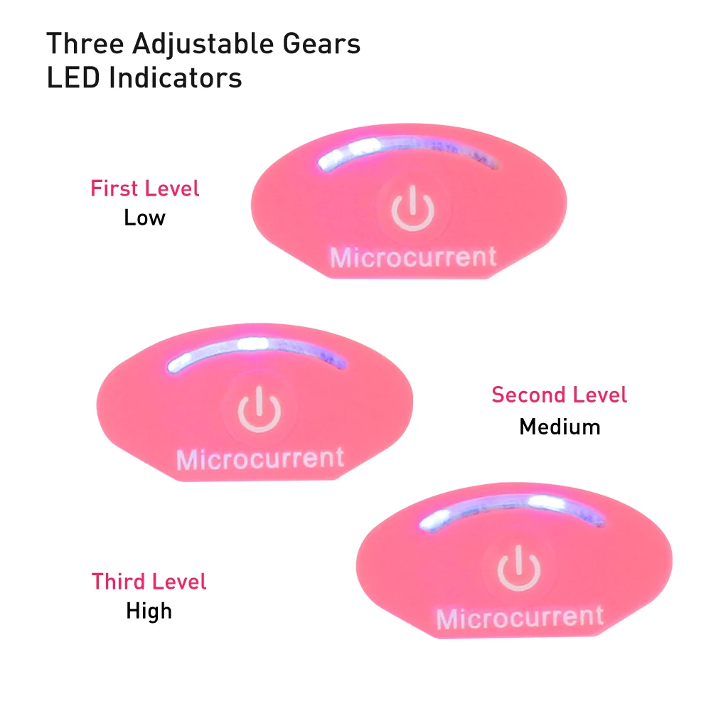 Аппарат для подтяжки лица с микротоком устройство тонизирования Омоложение кожи