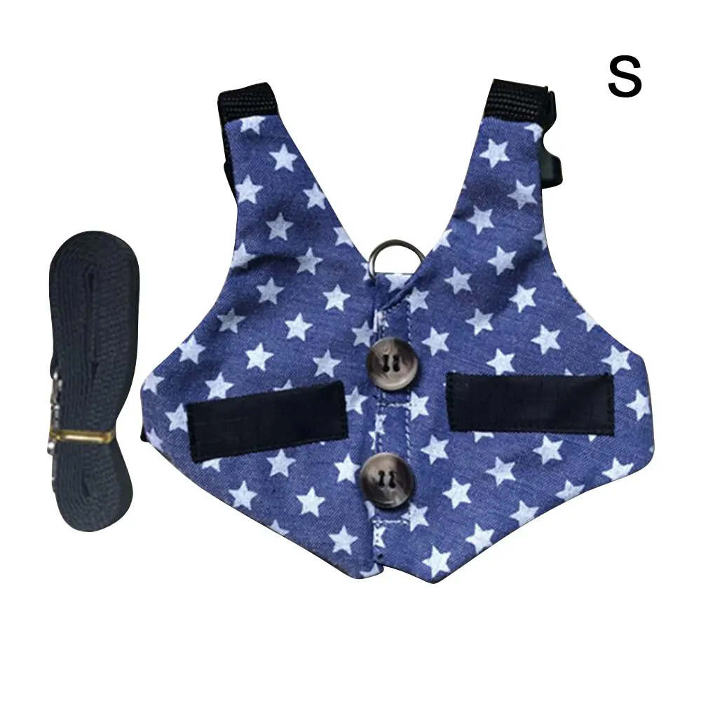 Кролики хомяк Жилет Жгут с регулируемым поводком кролик нагрудный ремень жгуты