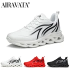 Кроссовки Airavata мужские легкие, повседневная спортивная удобная обувь для бега, дышащие, с принтом пламени