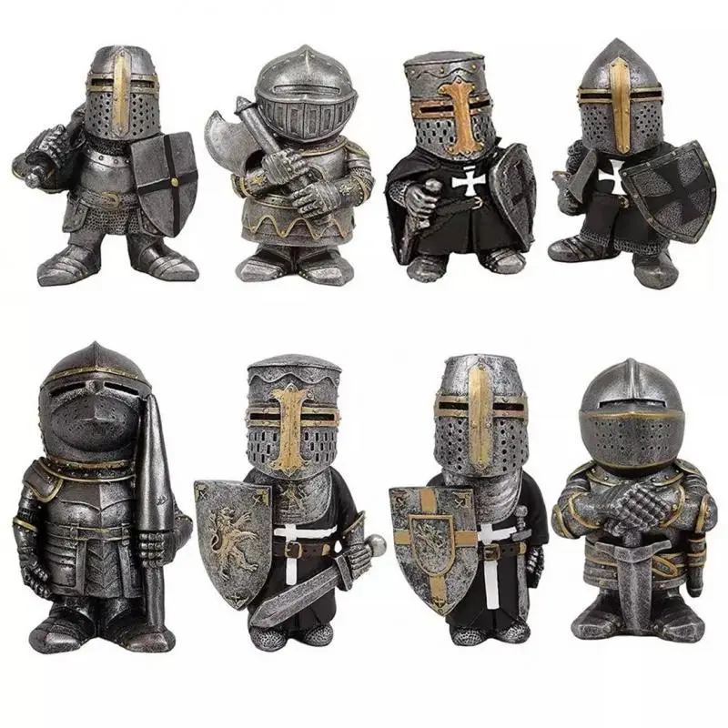 

Garden Statue Knight Dwarf Guard Armor Miniature Knights Sculpture For Home Garden Decor Garden Decoration Outdoor Jardin Garten