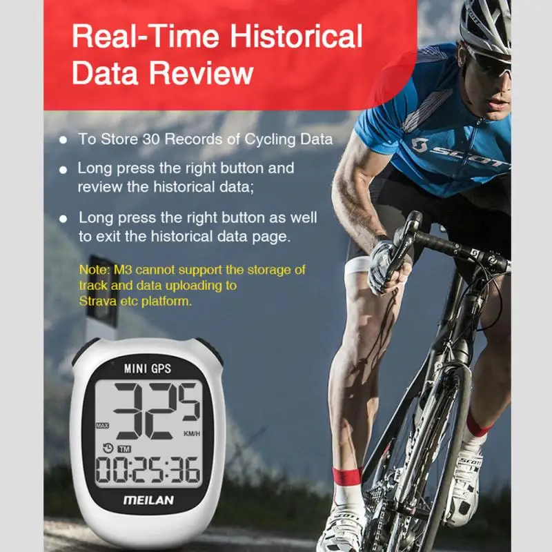 MEILAN MINI M3 Mini Models Bicycle GPS Bluetooth & ANT Code Meter Professional Field | Спорт и развлечения