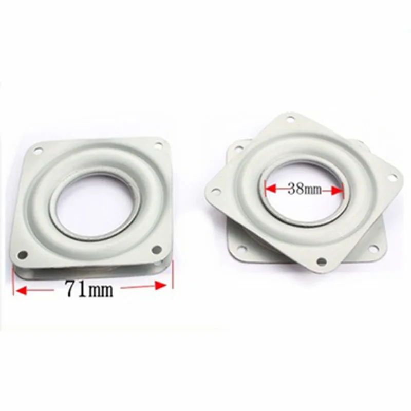 2/3/4 дюймов Полная Мяч подшипниковая поворотная пластина металлический