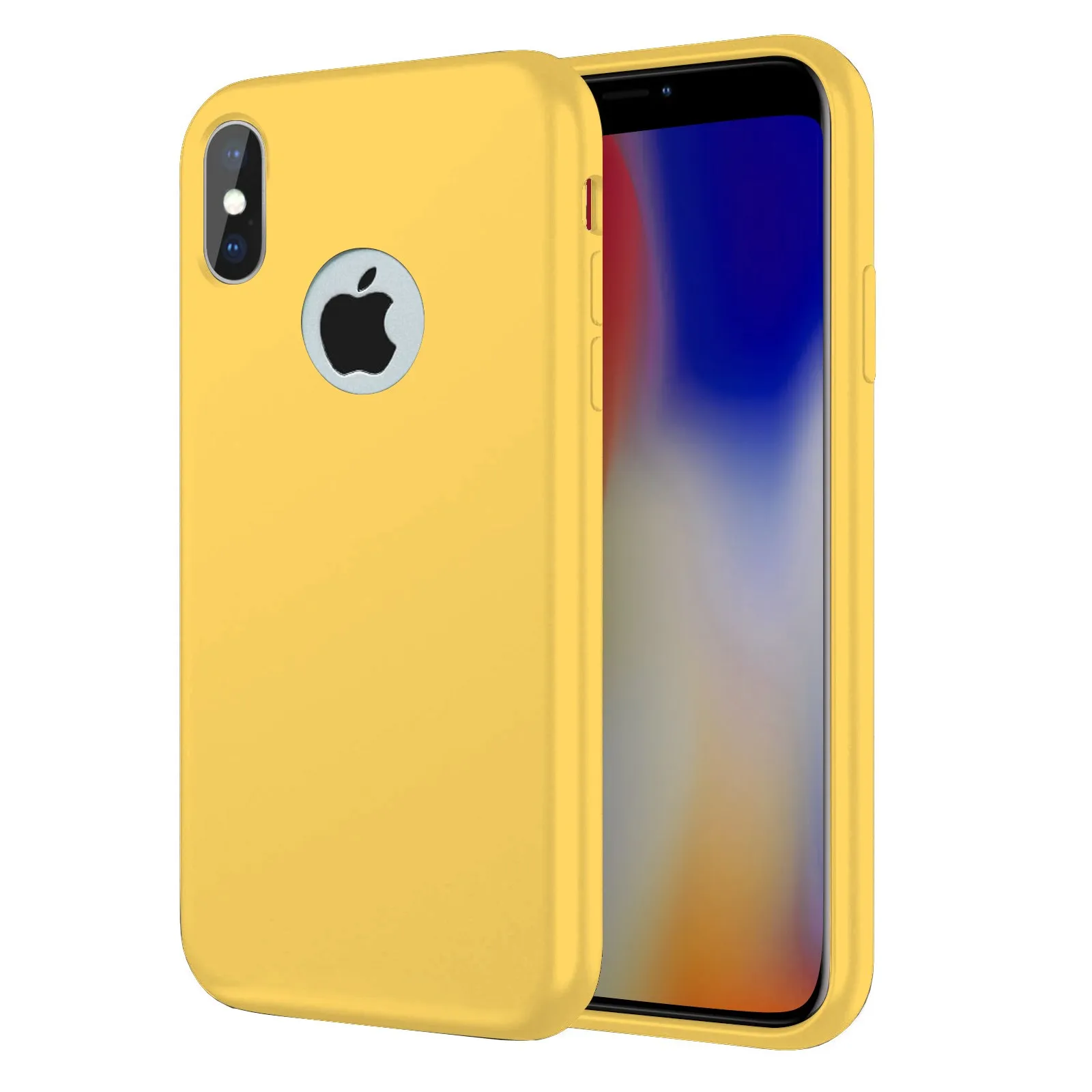TBOC чехол для Apple iPhone X XS [5 8 &quot] из жесткого силикона с низким клиренсом Премиум