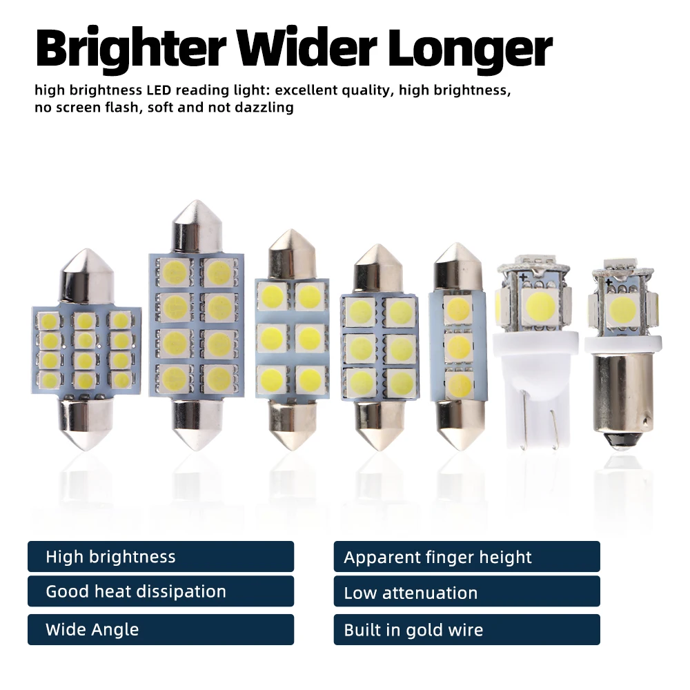 POPNOW светодиодный светильник интерьера для Ford F-150 F150 2004-2014 купол автомобиля Карта