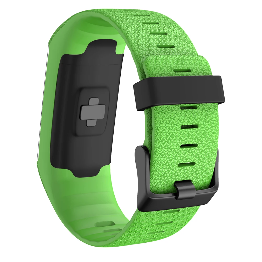 

Silicone Replacement Strap Black Buckle Wristband Watch Band For Polar A360 A370 GPS Smart Watch Smart Bracelet