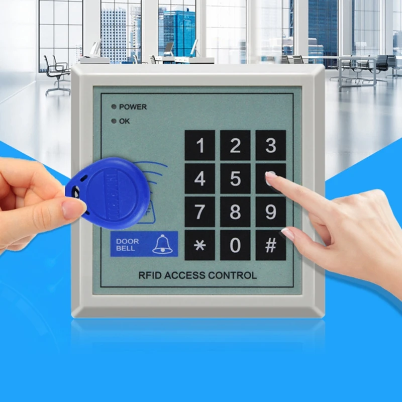 Система контроля доступа к входной двери с магнитным замком|Считыватели