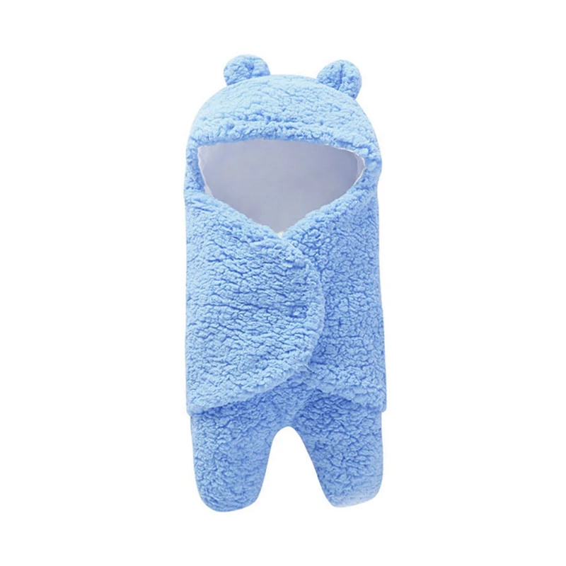 

Warm Baby Blanket Soft Baby Sleeping Bag Footmuff Cotton Cartoon Envelope Newborn Swaddling Wrap Stroller Accessories Sleep Sack