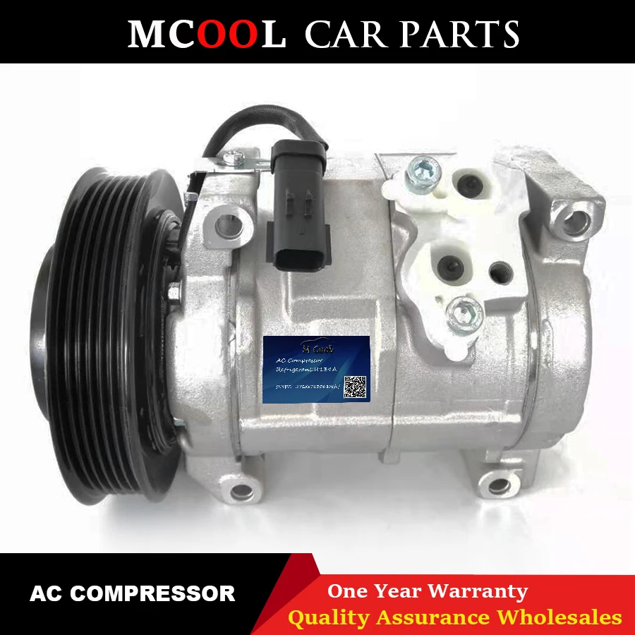 Компрессор переменного тока для автомобиля Chrysler Voyager 01-03 Dodge Caravan 01-07 2.4L AC