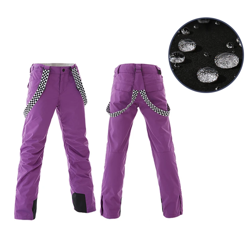 Комбинезон для сноуборда SMN женские зимние водонепроницаемые ветрозащитные