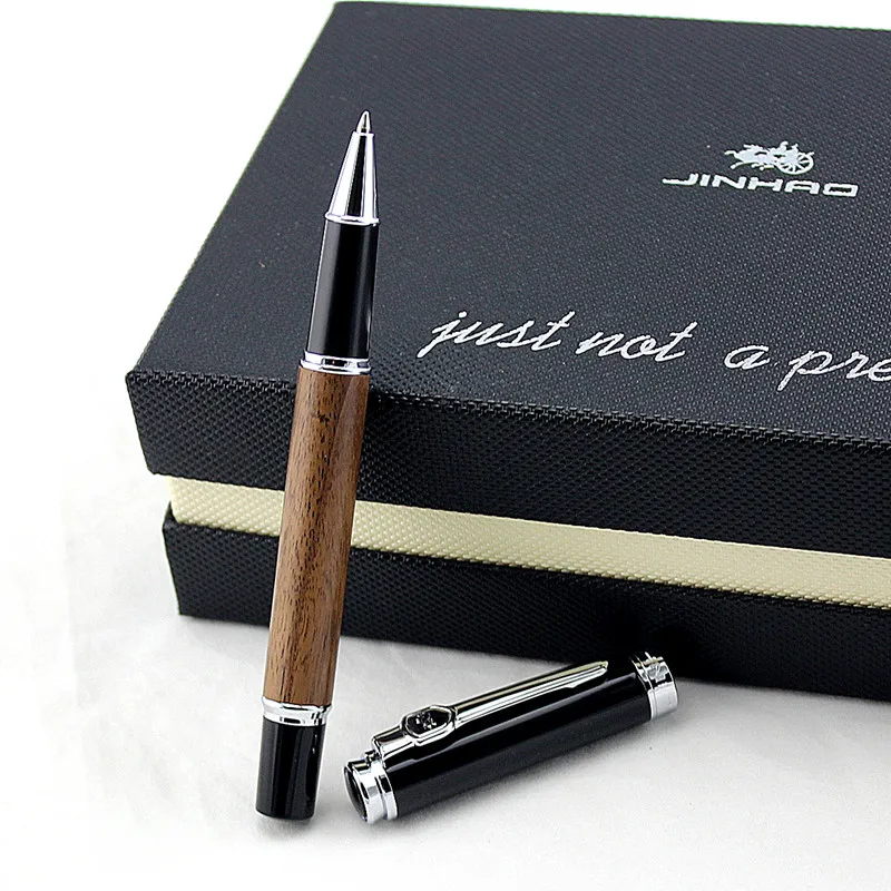 Высококачественные деревянные шариковые ручки Jinhao ручка для письма в деловом и