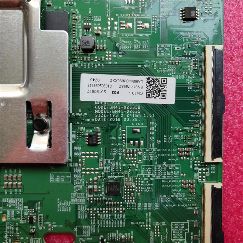 Good test for motherboard UN65NU7300F BN94-12864B BN97-13980B BN41-02635A 02635B UN55NU7300F UA55NU7300J UE65NU7400U main board