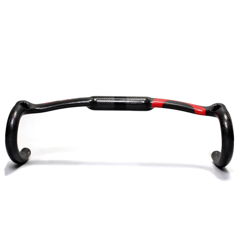 

New Particle color design Carbon fully bent bar carbon fiber road bike handlebar 3K 40/42 / 44cm Internal cable