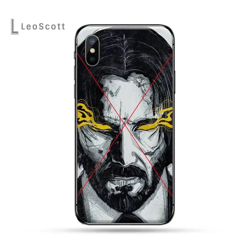 

John Wick famous actor Phone Case for iPhone 11 12 mini pro XS MAX 8 7 6 6S Plus X 5S SE 2020 XR high quality cover