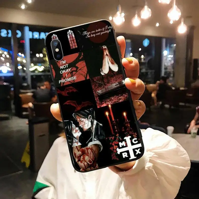 

My Chemical Romance MCR high quality luxury coque Phone Case for iPhone 11 12 pro XS MAX 8 7 6 6S Plus X 5S SE 2020 XR