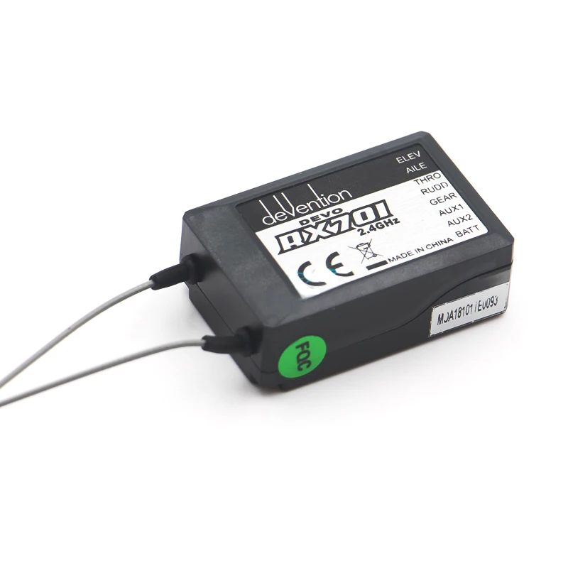RX701 Walkera DEVO 10CH 7CH receptor de control remoto Original RX601 RX701 RX1002 receptor de Devention para modelo RC Walkera Дрон - Цвет: RX701