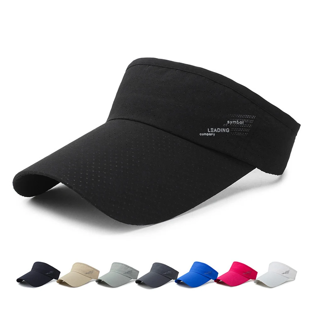 Регулируемый спортивный головной убор унисекс кепка с солнцезащитным козырьком