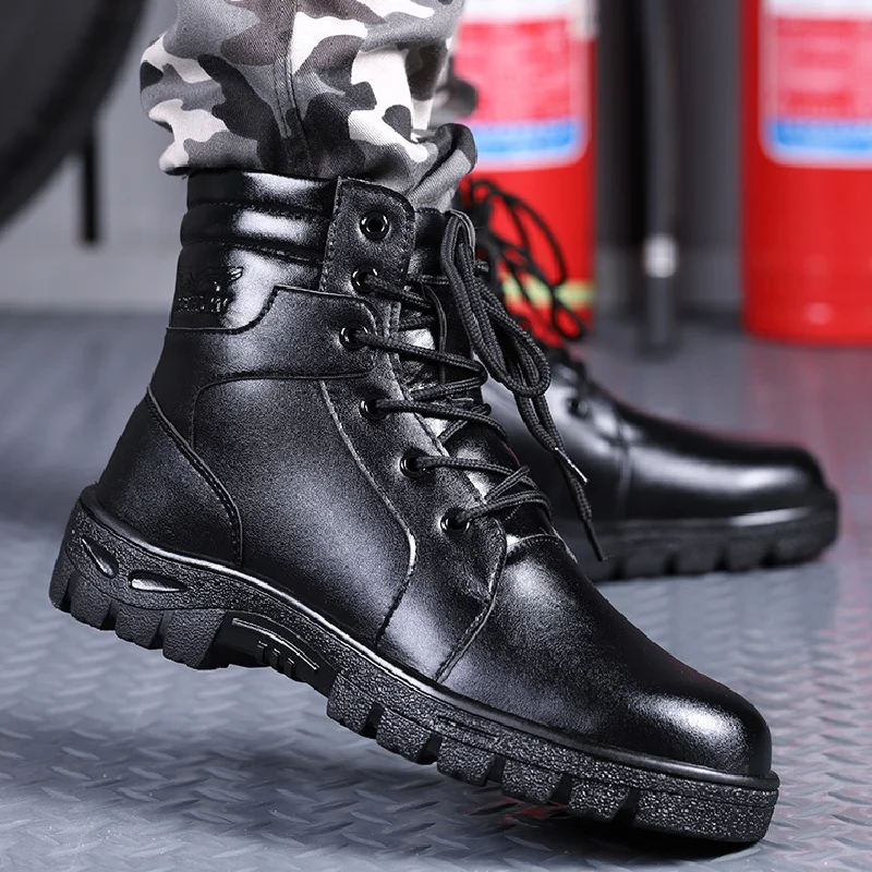 Кроссовки мужские со стальным носком защитная обувь для работы непрокалываемые