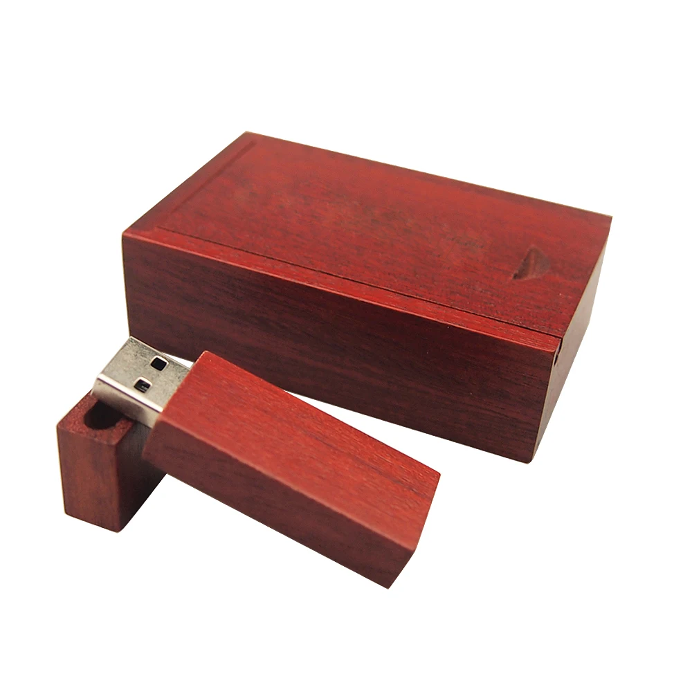 Rose Wood With Box Более 10 шт. бесплатный логотип) USB флеш-накопитель из натурального дерева 2,0 маленький кубик+ коробка Флешка 4 ГБ 8 ГБ 16 ГБ 32 ГБ 128 Мб карта памяти свадебный подарок - Цвет: Rose Wood With Box