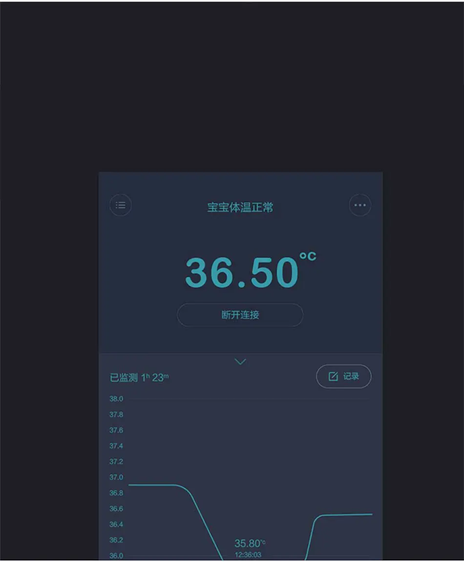 Xiaomi Miaomiaoce умный детский цифровой термометр непрерывный мониторинг Высокая температура сигнализации удаленный мониторинг с помощью приложения xiaomi