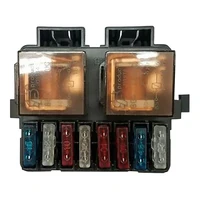 suitable for car and marine audio 12v 2 way relay fuses box bracket with 8 fuses