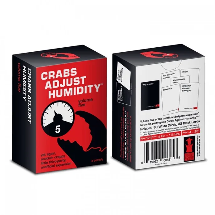 У вас есть крабы для взрослых настольная игра карточная семья родитель ребенок