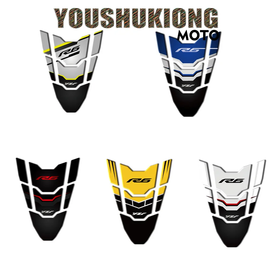 

5 Colour 3D Reflective Motorcycle For YZFR6 R6 YZF 00-20 15 16 17 18 19 Fuel Tank Pad Protector Sticker Decal Reflective