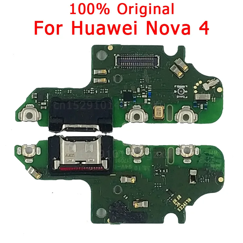 Оригинальный Для Huawei Nova 4 USB зарядное устройство плата PCB Dork разъем гибкий кабель