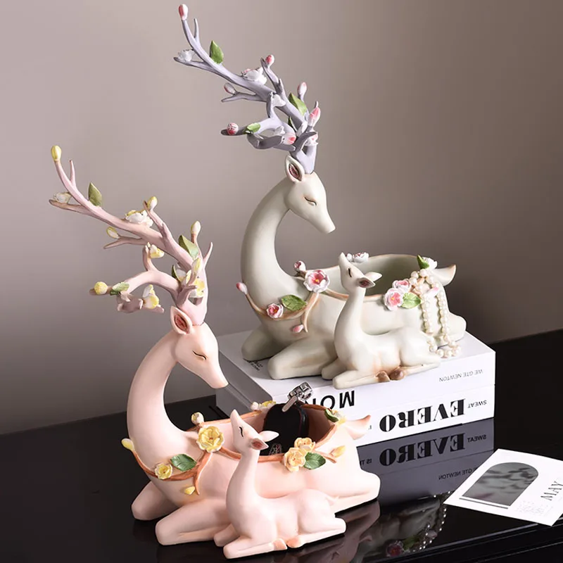 

Modern Design Living Room Entrance Decoration Ornaments Key Jewelry Storage Tray Furnishings Home Decoration Sundires Holders