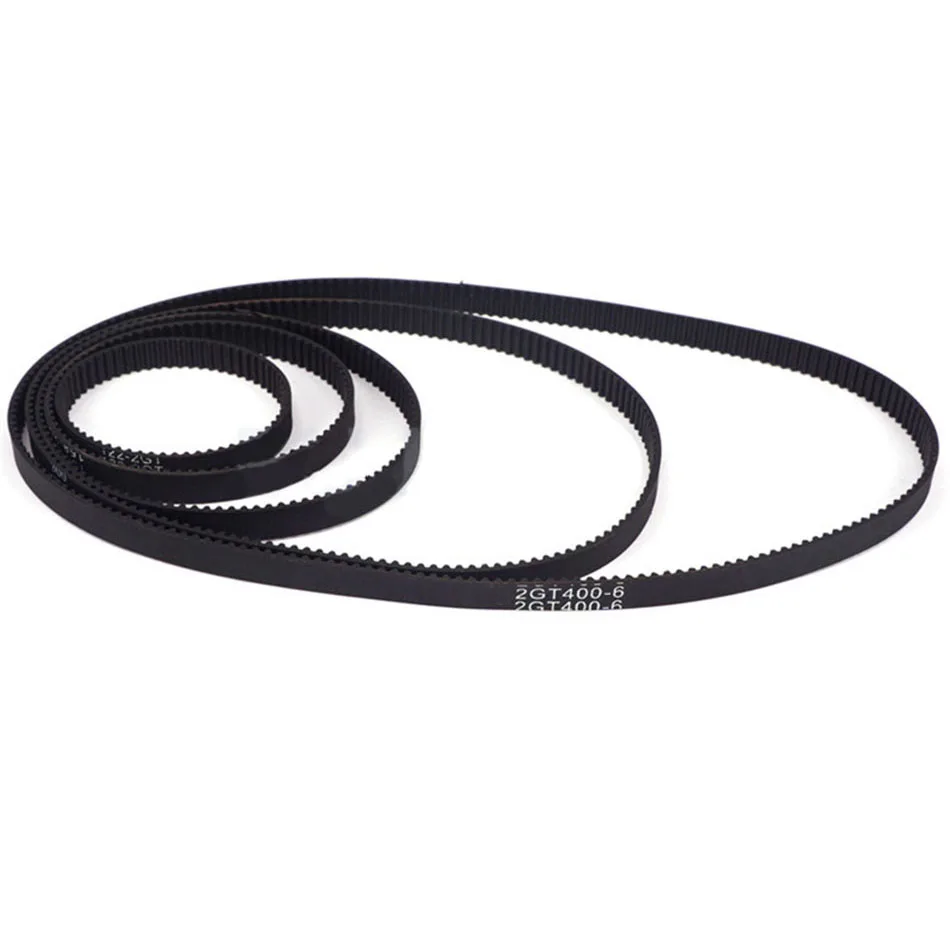 

1PC 2GT-300 To390 3D Printer Parts Closed Loop Rubber Timing Belt GT2 Width 6mm 10mm Synchronous Belts Part