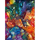 Yujohom полноразмерная алмазная живопись, абстрактная Красочная картина стразы, Алмазная мозаика сделай сам, вышивка пейзажем