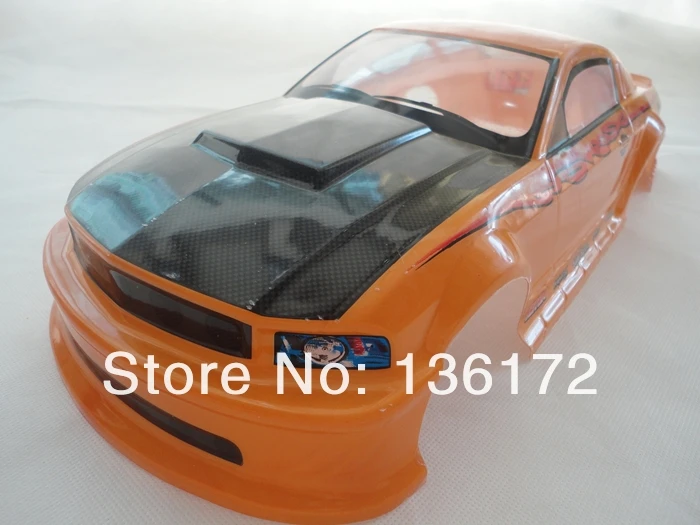 YUKALA 1/10 rc автомобиль запчасти 1:10 R/C Гоночная машина ПВХ оболочка корпуса 200 мм