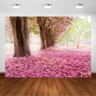 Фон для студийной фотосъемки с изображением цветов под розовое Вишневое дерево