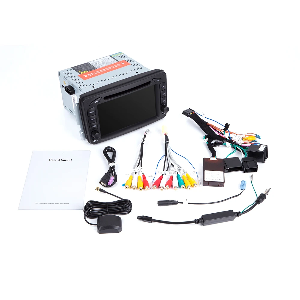 

2 Din Android 10 Car Multimedia Player For W203 Mercedes Benz Vito W639 W168 Vaneo Clk W209 W210 M/MLRadio Audio Navigation DVD