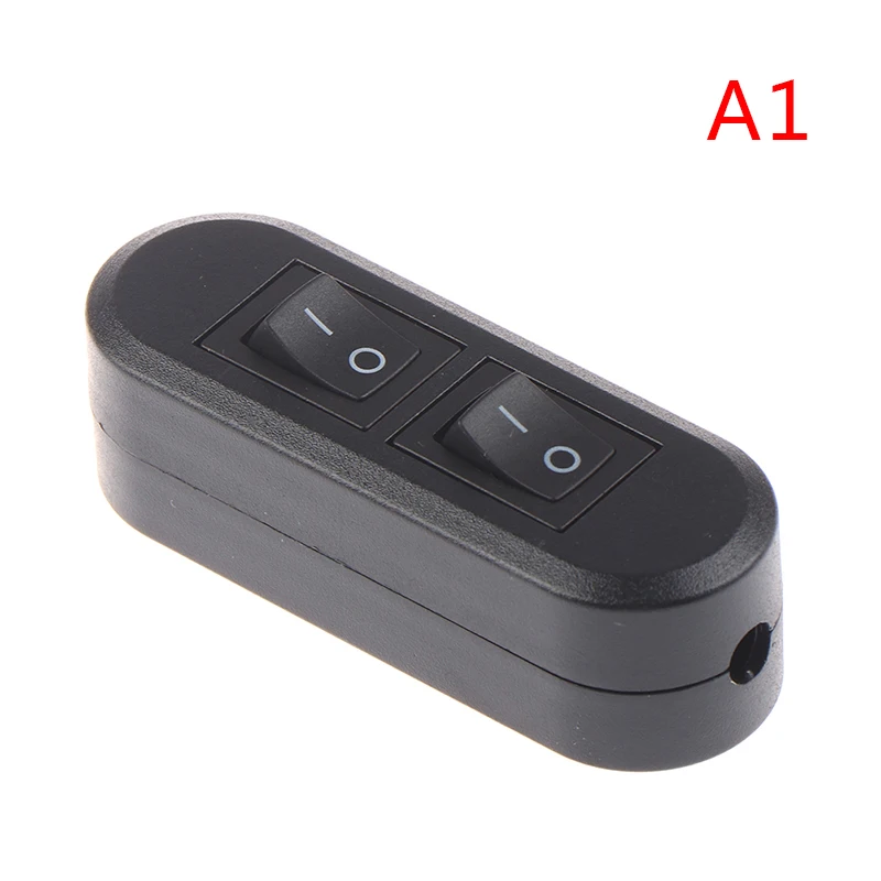 

1 шт., двойное управление, лампа для родной лампы, двойной переключатель управления с двумя кнопками