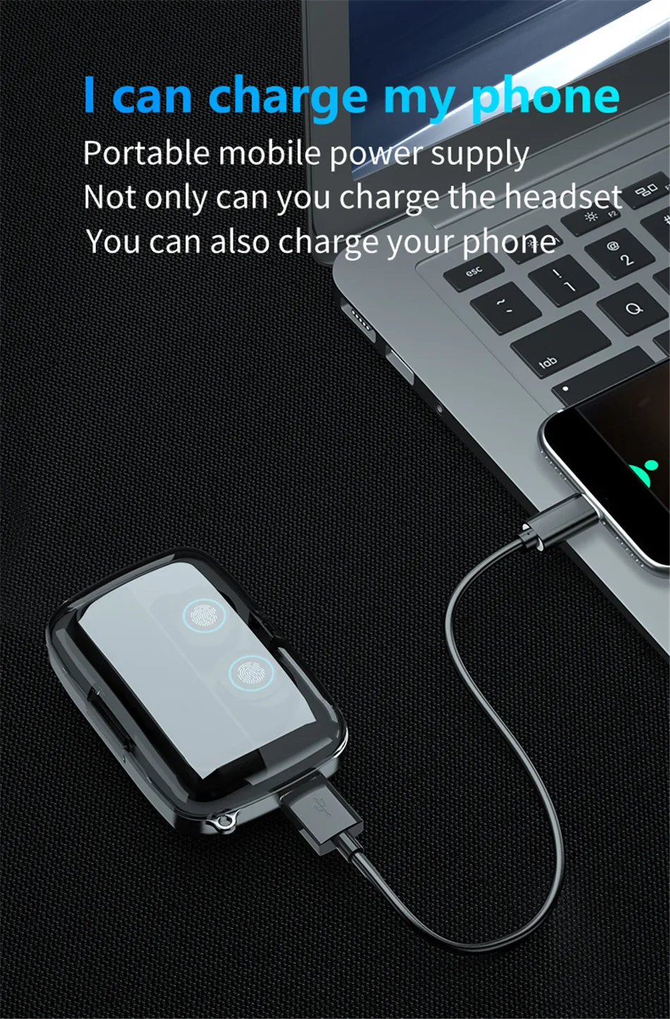 

TWS Bluetooth Earphones V5.1 Hifi Stereo M17 Wireless Bluetooth Headphone In-ear Headset For All Smart Phone Waterproof Earbuds
