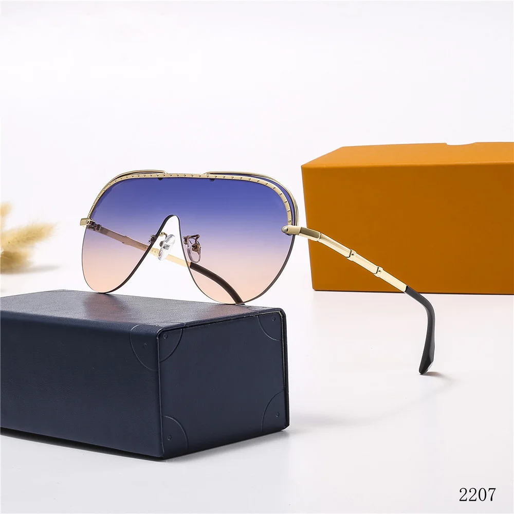 

brand N-2207 Luxury Women Sunglasses Classic Designer Sunglass fashion Frame Men Vintage Sun Glasses Quality Gafas Oculos De Sol