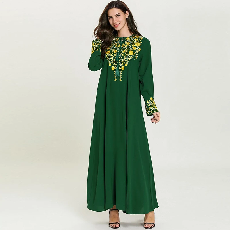 Женское длинное платье в мусульманском стиле | Тематическая одежда и униформа