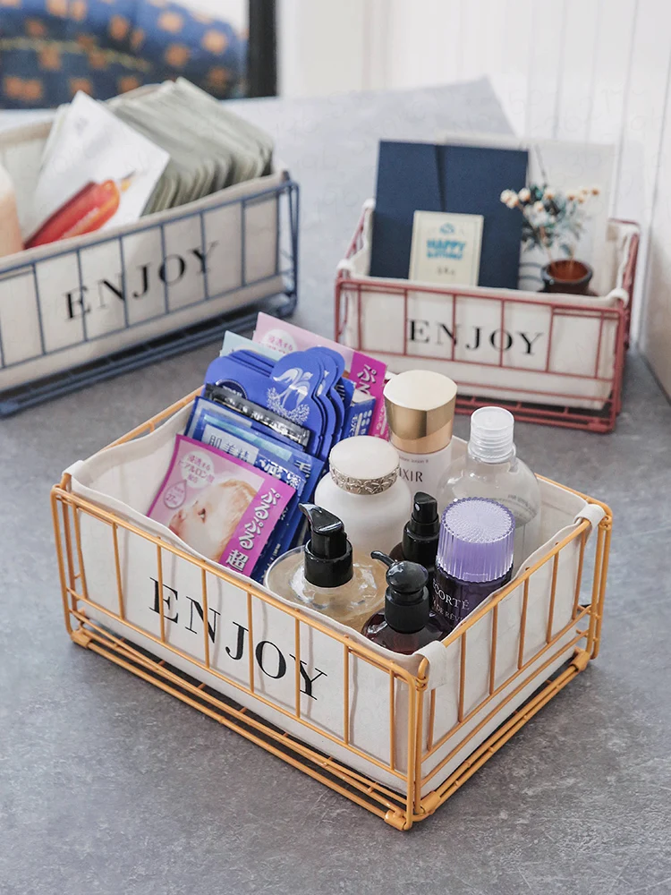 

Mask box, cosmetic box, storage rack, storage box, foldable mask basket.