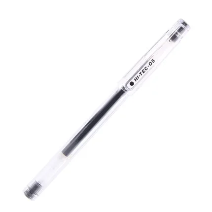 Black e 1PCS 1 шт. пилот BLLH-20C3 финансы ультратонкая гелевая 0,3/0,4/0,5 мм HI-TECHI-TEC-C гель Сталь шариковая ручка быстросохнущего гладкого Цвет - Цвет: Black e 1PCS