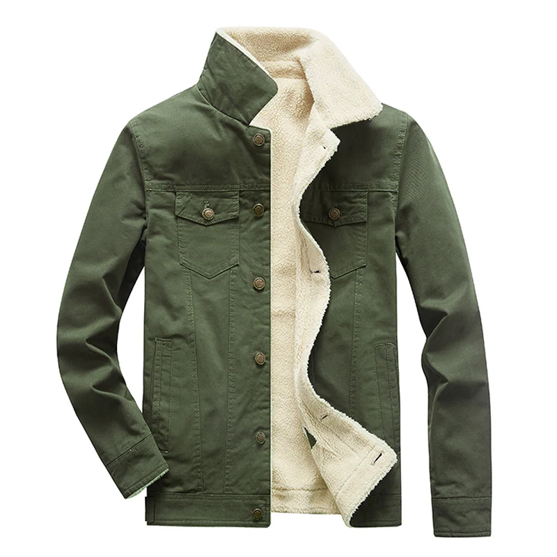 

Practicality men winter jackets and coats fleece tactical warm outwear overcoat ABZ94