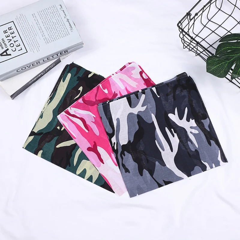 

Cycling Sports Outdoor Bandana Cotton 58 Cm Double Cashew Flower Bandana Hip-hop Bandana Newest