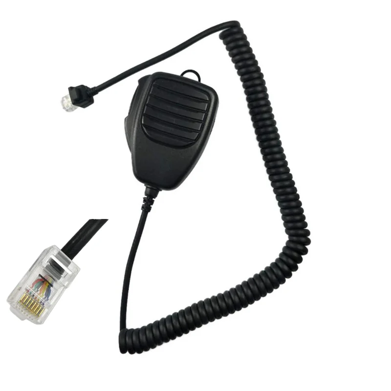 8 pin Handheld Remote Speaker Mic Microphone for iCom Radio IC-706 IC-2000/H IC-F1721 IC-7000 IC-V8000 IC-FR3000 IC-FR4000