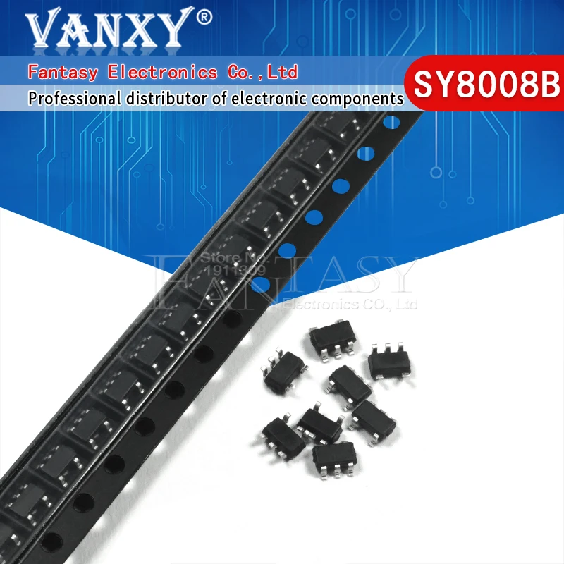 10 шт. SY8008B SOT23 5 SY8008BAAC SOT 23 SY8008 новый оригинальный|Интегральные схемы| |