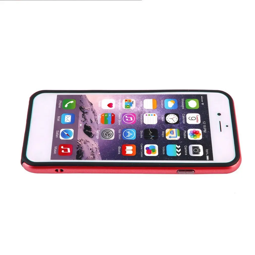 

Hybrid Ultra Slim Hard Bumper Soft Rubber Skin Case Cover + SCP For iPhone 6